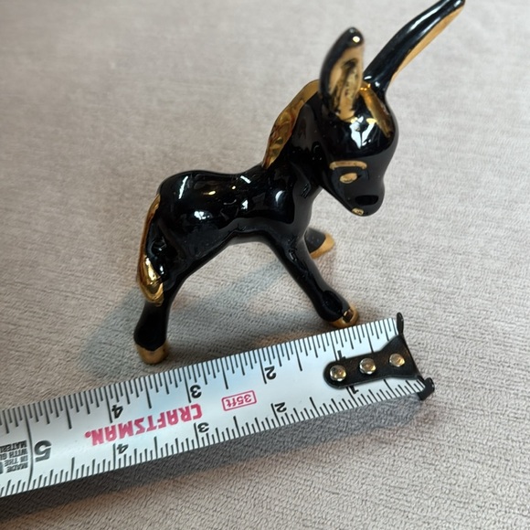 Vintage Donkey Figurine Hand Painted in Japan Vintage Grindley White Donkey - Picture 3 of 8
